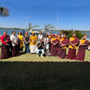 Recepção da Caravana de Paz do Himalaia